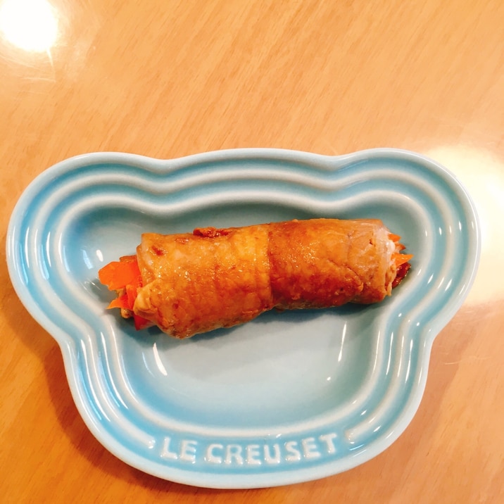 *幼児食*人参の肉巻き
